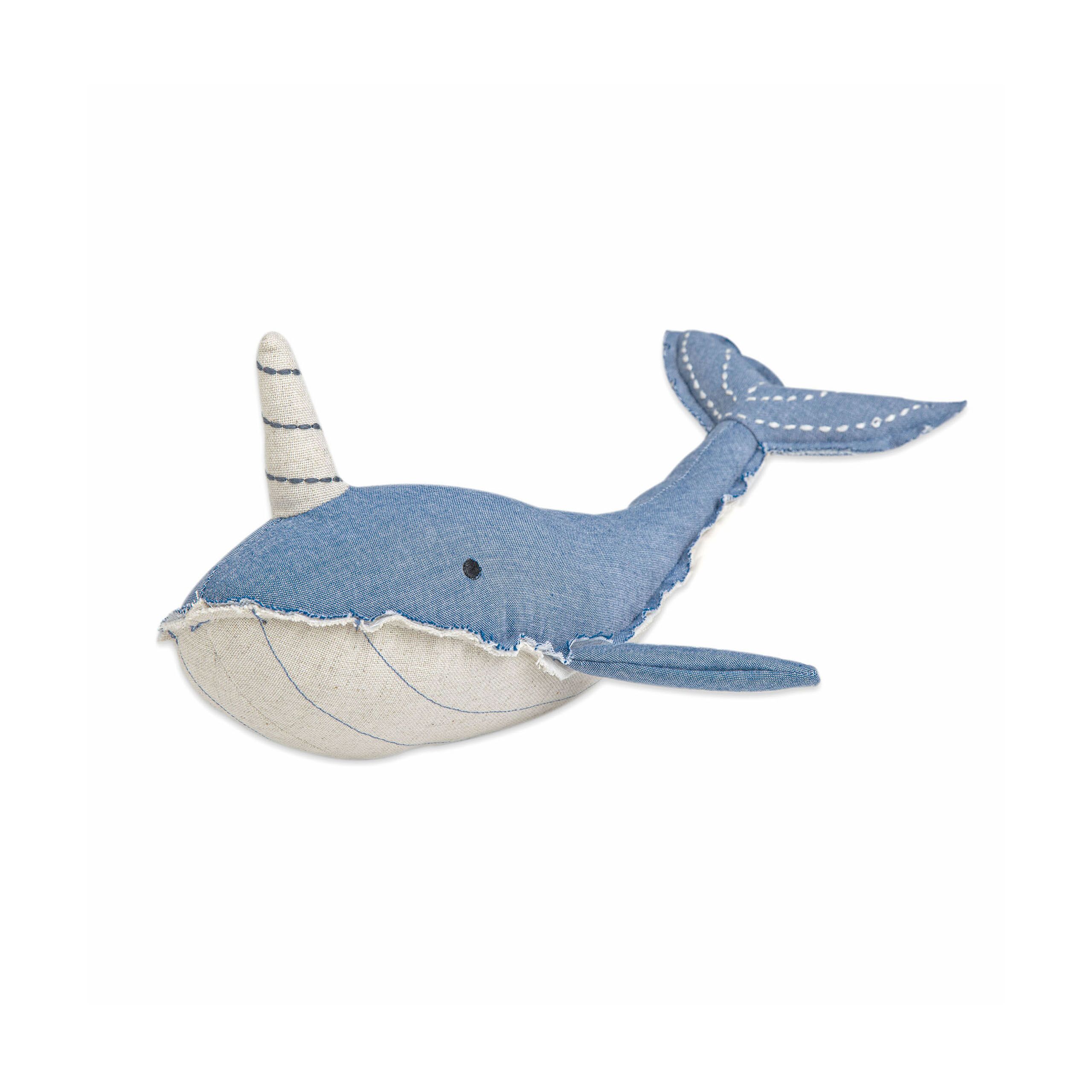 Narwhal plush toy main image on white background