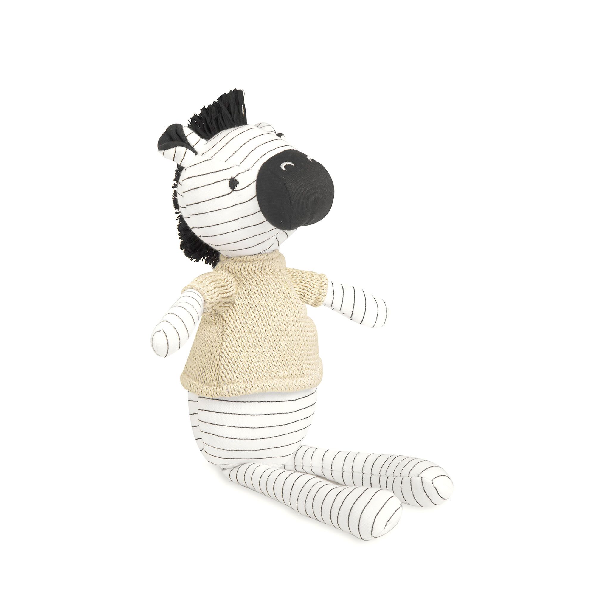 Zulu Zebra Stuffed Animal | Crane Baby